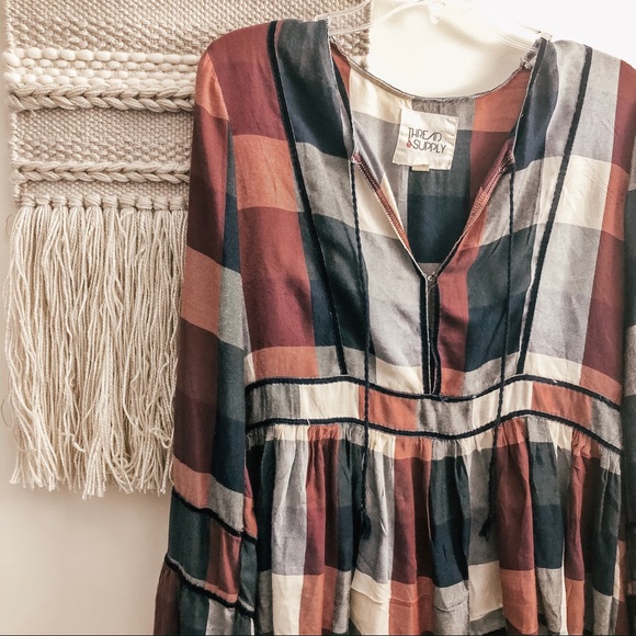 Plaid Thread & Supply Top - Picture 4 of 10